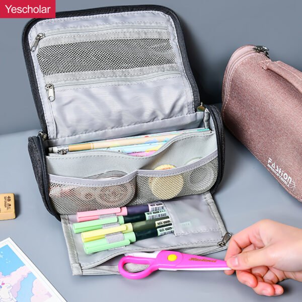 Fabric tote multi-function large-capacity new portable best pencil case YE7087