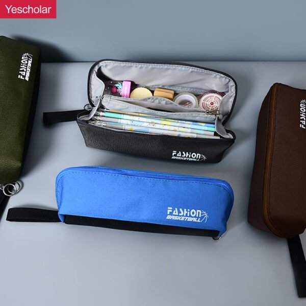 Canvas portable retro multi-functional vintage simple pen storage pencil case YE7086