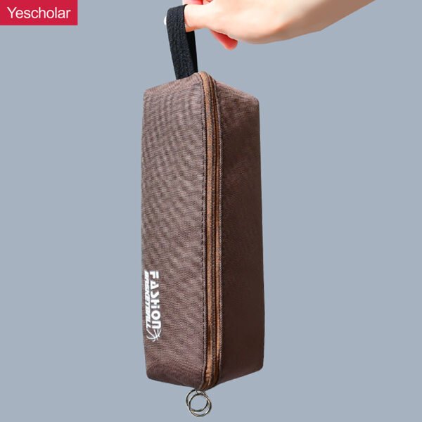Canvas portable retro multi-functional vintage simple pen storage pencil case YE7086