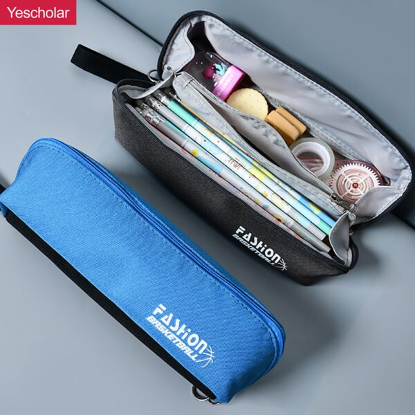 Canvas portable retro multi-functional vintage simple pen storage pencil case YE7086