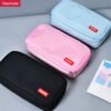 Canvas Creative Net Red Macaron Large-capacity Japanese Portable Pencil case YE7085