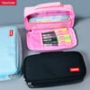 Canvas Creative Net Red Macaron Large-capacity Japanese Portable Pencil case YE7085