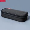 Canvas wholesale custom large capacity simple cloth Korean style zipper pencil case YE7084