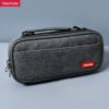 Canvas large capacity wholesale large soft pencil case with slots YE7083