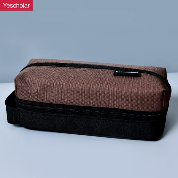 Oxford cloth portable 4 layer multi functional vintage pencil case YE7077