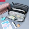 Canvas Korean style version of retro simple japanese style premium pencil case YE7078
