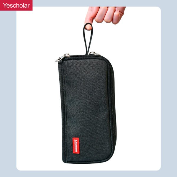 Canvas Korean style version of retro simple japanese style premium pencil case YE7078