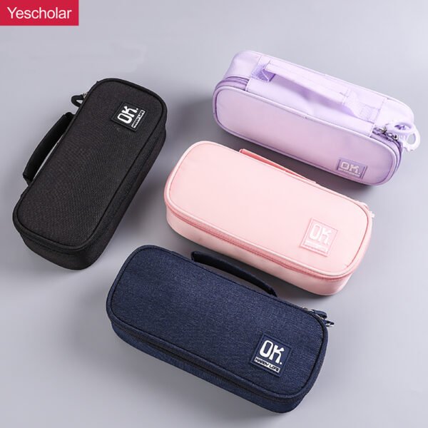 DM_20251020115540_001 Canvas creative multi-function whiteboard can play draft retro pencil case YE6766