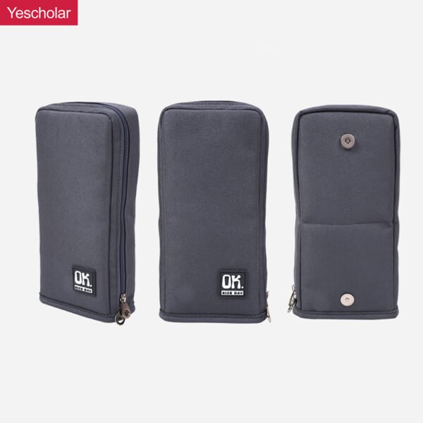 DM_20251020142626_001 Canvas simple collapsible stand up high quality creative pencil case YE6874