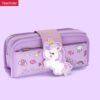 DM_20251020143034_001 (1) Canvas divided 2 in 1 Multifunctional Cartoon Children's Pencil Case YE7160+YE6814