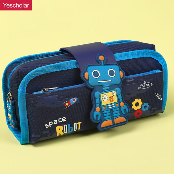 DM_20251020143035_001 Canvas divided 2 in 1 Multifunctional Cartoon Children's Pencil Case YE7160+YE6814