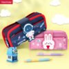 DM_20251020143037_001 Canvas divided 2 in 1 Multifunctional Cartoon Children's Pencil Case YE7160+YE6814