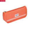 DM_20251020143548_001 plain Canvas solid color can processed custom simple korean style triangle pencil case YE7221