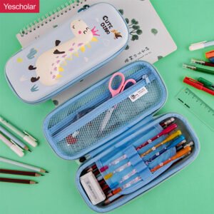 OEM pencil case EVA moulded Sweetheart Alpaca sheep YE6693 wipeable box wholesale factory