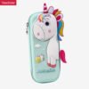 EVA 3D Cute unicorn fashion processing custom creative rainbow pencil case YE6763