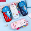 EVA 3D Cute unicorn fashion processing custom creative rainbow pencil case YE6763
