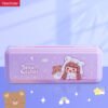 hard Plastic Waterproof Anime Cartoon Combination with code lock Astronaut Pencil Case YE7502
