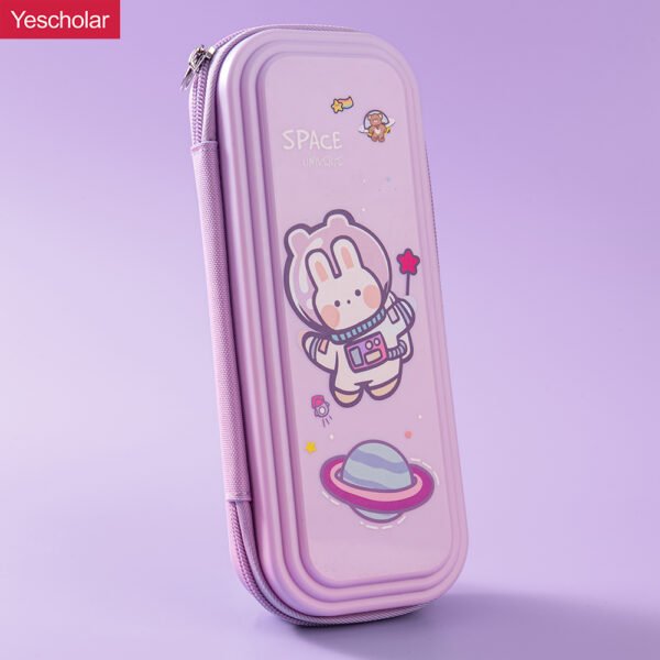 hard Plastic pp waterproof 4 layer multifunctional pencil case YE7098+YE7101