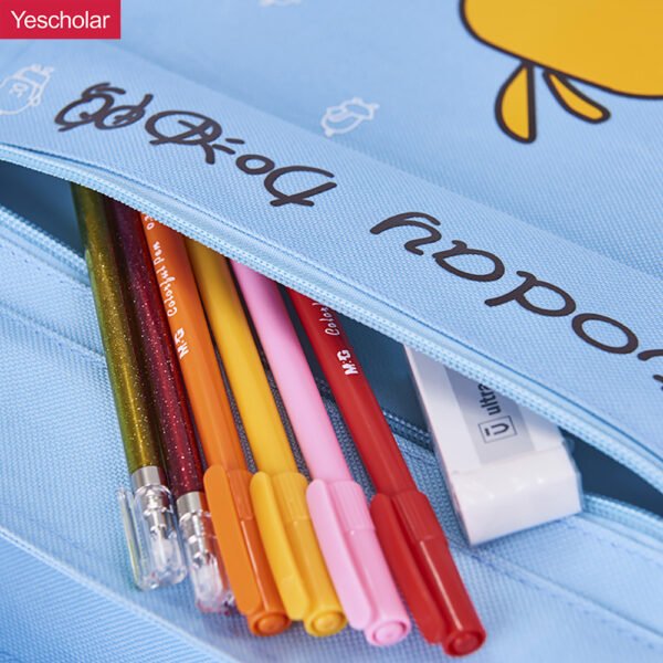 Canvas Student Korean Version Creative Handbag Carrying nylon mesh Tutoring Bag YE8001