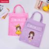 Canvas Student Korean Version Creative Handbag Carrying nylon mesh Tutoring Bag YE8001