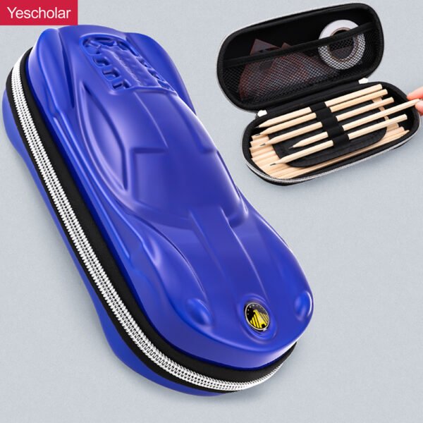 ABS 3D cartoon sports car model small car shape large capacity pencil case YE5897